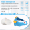 Baby Boy Toilet Training Penguin Stand Vertical Urinal Blue 8