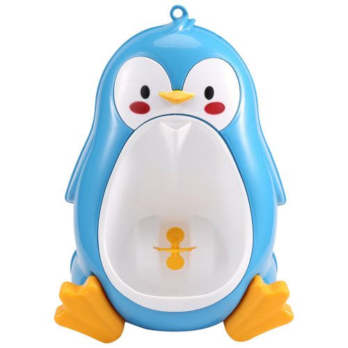 Baby Boy Toilet Training Penguin Stand Vertical Urinal Blue 2