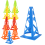 Soccer Training Cones Windproof Marker Agility 3