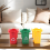 3 Pack Toy Garbage Truck Replacement Parts, Simulated Trash Can 10