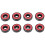 8 Pcs Ceramic Bearings High Speed Wear Resistant for Skateboard Wheel 1