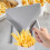 Plastic Chip Scoop French Fries Shovel Loader Double Handle 6