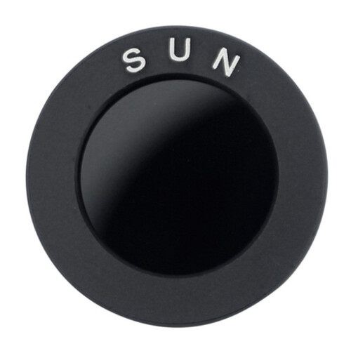 1.25 Inches Black Solar Filter Optical Glass Lens M30X1
