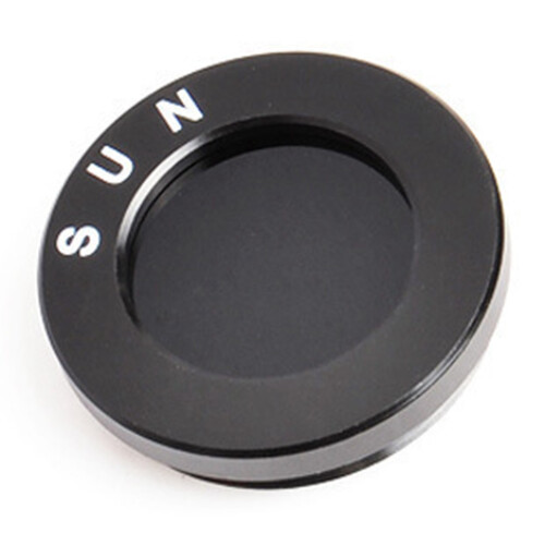 1.25 Inches Black Solar Filter Optical Glass Lens M30X1 2