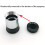 1.25 Inches Black Solar Filter Optical Glass Lens M30X1 9