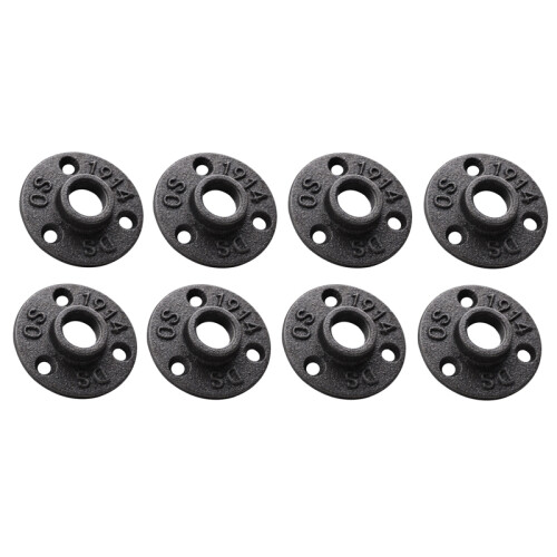 1/2 Inches Malleable Cast Iron Pipe Flange,Threaded Nipples