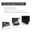 1Pc Black PU Leather with Embroidery Magnet Putter Headcover 6