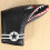 1Pc Black PU Leather with Embroidery Magnet Putter Headcover 10