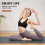 120X60cm Exercise Mat for Treadmill Bike Protect Floor Shock Pad 6
