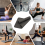 120X60cm Exercise Mat for Treadmill Bike Protect Floor Shock Pad 10