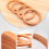 4PCS Wooden Round Shaped Handles Replacement for Handmade Bag 6