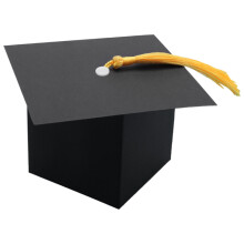 50PCS Graduation Candy Box DIY Grad Cap for Gift Party Favors Decor