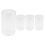 4 Pack Glass Juice Cup Beer Shake Dessert Mug, 400ML 3