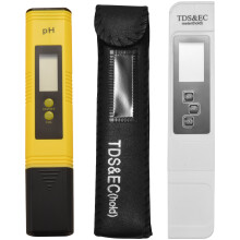 PH Meter and TDS Meter,Digital Water Quality Tester, 0-9990 PPM