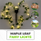 Solar Maple Leaf Lights Waterproof for Garden Decoration-2M 20LED 6