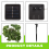 Solar Maple Leaf Lights Waterproof for Garden Decoration-2M 20LED 9