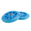 1Pair 120mm LED Flashing Wheels with Bearings Front/Rear ,Blue 3