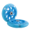 1Pair 120mm LED Flashing Wheels with Bearings Front/Rear ,Blue 4