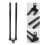 Fishing Snag Bars Ears,Snag Ears Bite Alarm Carp Windproof 6