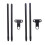 Fishing Snag Bars Ears,Snag Ears Bite Alarm Carp Windproof 2