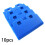 10Pcs Solvent Wiper Rubber Blade, Mutoh Inkjet Printers DX5 Printhead 4