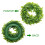 2 Pack Artificial Boxwood Wreath Leaves Decoration, 10 Inches 5