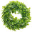 2 Pack Artificial Boxwood Wreath Leaves Decoration, 10 Inches 2