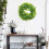 2 Pack Artificial Boxwood Wreath Leaves Decoration, 10 Inches 3