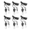 6Pcs 1/8 Inch Heavy-Duty Adjustable Growth Light Ratchet Rope Hanger 4