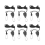 6Pcs 1/8 Inch Heavy-Duty Adjustable Growth Light Ratchet Rope Hanger 1