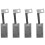 4Pc for Club Car EZ GO Generator Brushes and Screw Set 1