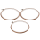 3 Pieces 10 inch 26cm Embroidery Ring No Slip Hoops 4