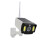 Solar Motion Sensor Light,Dummy Camera Waterproof Fake Camera,COB 1