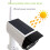 Solar Motion Sensor Light,Dummy Camera Waterproof Fake Camera,COB 4