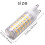 10W G9 100 LED Corn Light Bulbs Ceramic,No Flicker,2PCS Natural White 8