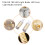 10W G9 100 LED Corn Light Bulbs Ceramic,No Flicker,2PCS Natural White 3