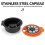 Reusable Coffee Capsules, Compatible with for -S 180Ml 7