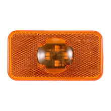 Marker Light Amber Indicator Lamp 4 LED for Trucks FM/