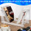 Clear Vinyl Record Stand Holder, Acrylic Shelf 50 6