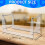 Clear Vinyl Record Stand Holder, Acrylic Shelf 50 11