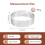 Fruit Pie Quiches Cake Mousse Mold Kitchen Baking Mould 7cm 10