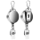 2Pcs Retractable Pull Key Ring ID Badge Lanyard Name Tag Card Clip 1