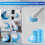Disposable Toilet Flushable Refill Fresh Brush Flushable- 48 Refills 9