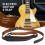 Strap Belt Shoulder Pad Adjustable Vintage Guitar Straps-Black Color 6