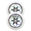 2 Pcs 110mm Scooter Wheels Pu Thick Stunt with Bearings(White) 4