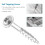 100Pcs Woodworking 32mm Pocket Hole Screws for Jig 7