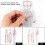 Fashion Illustration Rulers Sketching Templates Ruler,Combination 11
