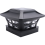Solar Post Cap Lights for Wooden Posts Garden Decoration Black 9