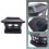 Solar Post Cap Lights for Wooden Posts Garden Decoration Black 6