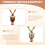 5 Pcs Instrument Necklaces Djembe Drum Mini Pendant African 9